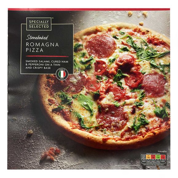 Specially Selected Stonebaked Romagna Pizza 380g