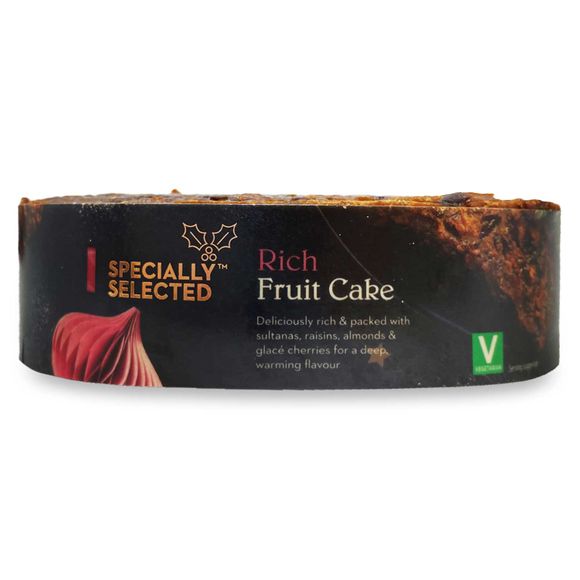 Specially Selected Rich Round Fruit Cake 907g