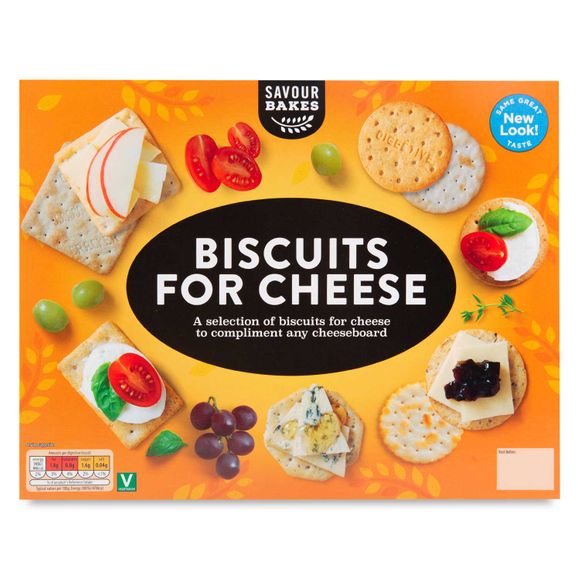 Savour Bakes Biscuit Selection For Cheese 500g