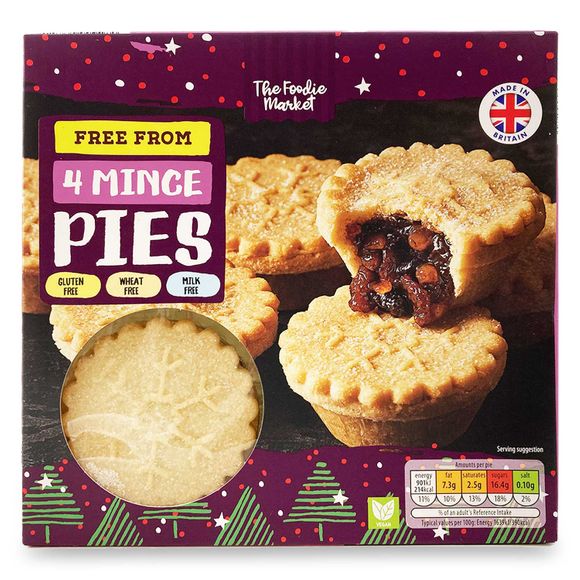 Plant Menu Free From Mince Pies 4x55g