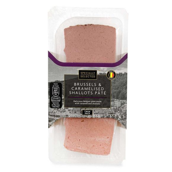 Specially Selected Brussels & Caramelised Shallots Pâté 170g