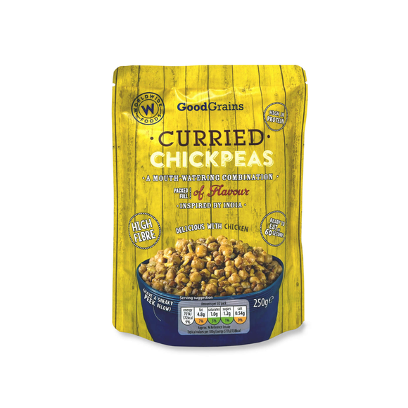 Good Grains Curried Chickpeas 250g