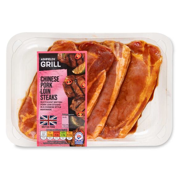 Ashfields Grill Chinese Pork Loin Steaks 440g