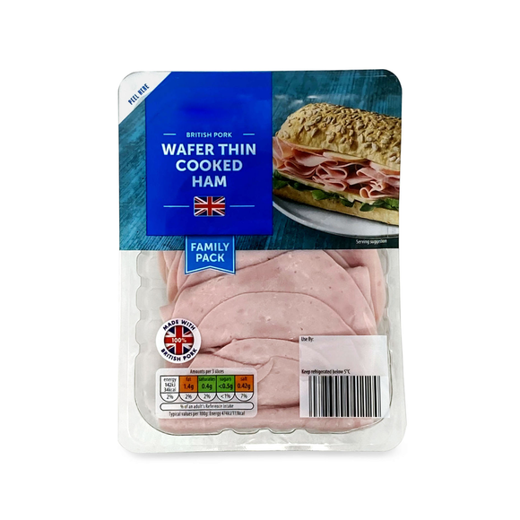 Ashfield Farm Wafer Thin Cooked Ham 400g