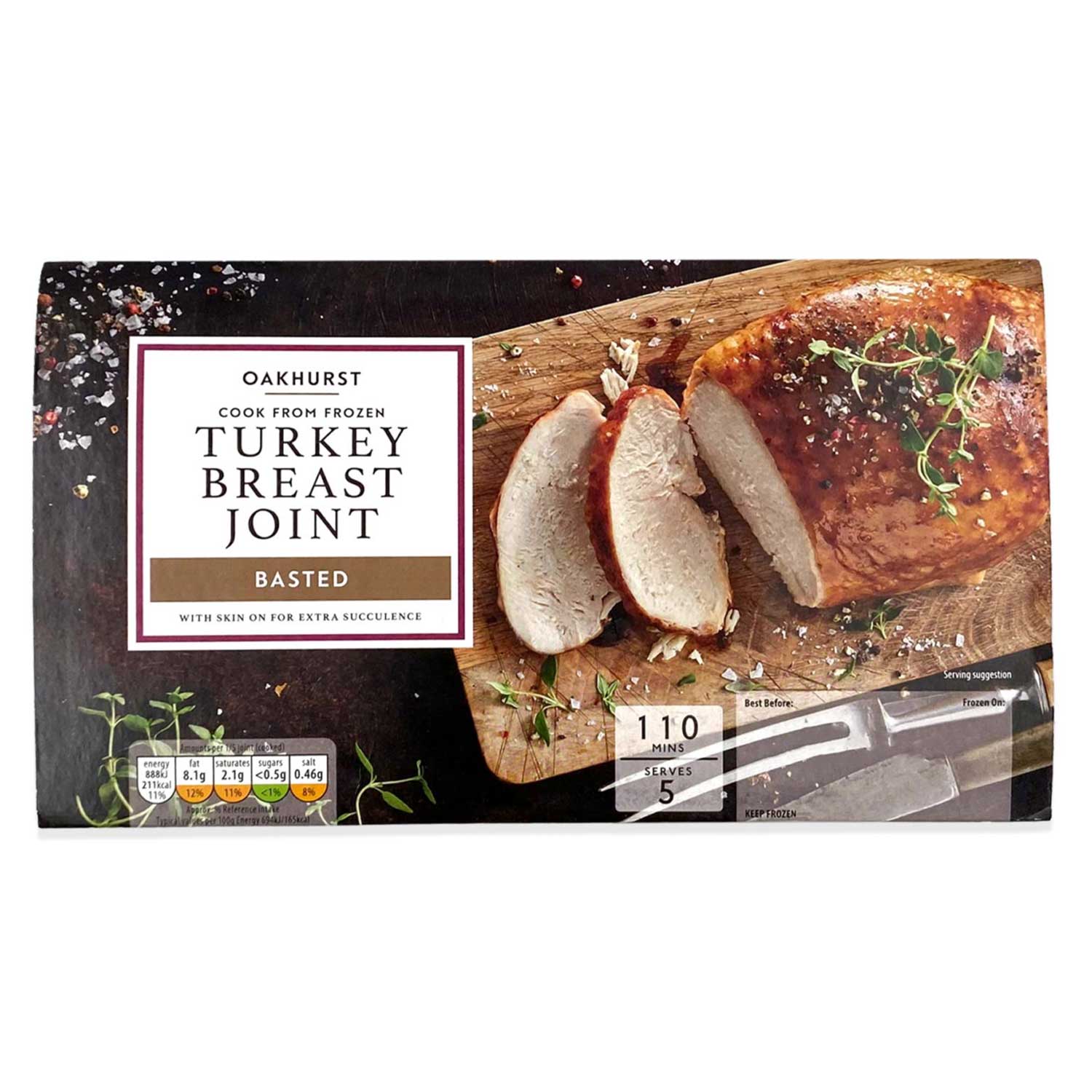 Oakhurst Basted Turkey Breast Joint 800g