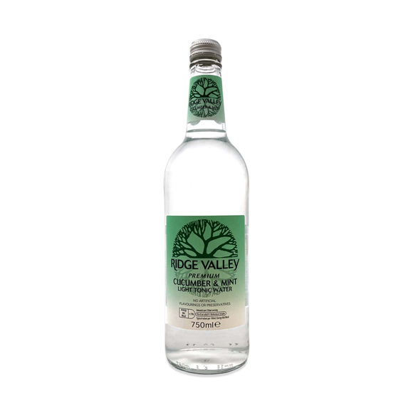 Ridge Valley Cucumber & Mint Tonic Water 750ml