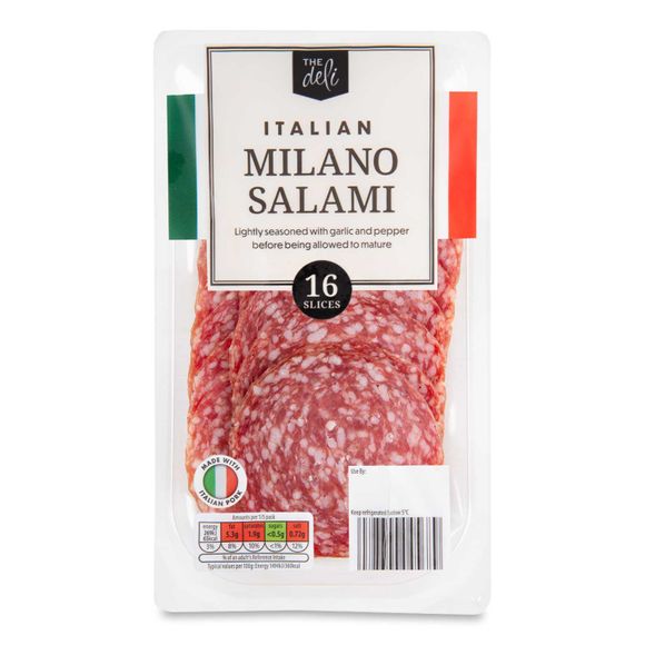 The Deli Milano Salami Rich & Delicate 90g