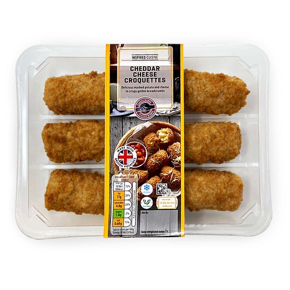 Inspired Cuisine Cheddar Cheese Croquettes 250g