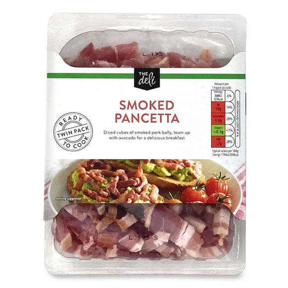 The Deli Smoked Pancetta 170g