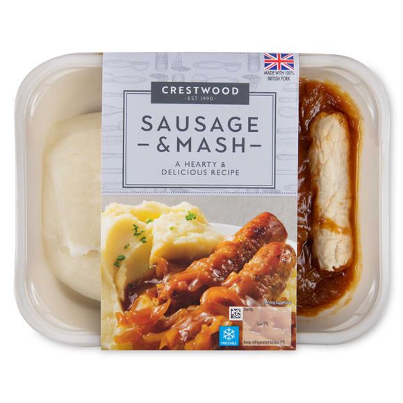 Crestwood Sausage & Mash 400g