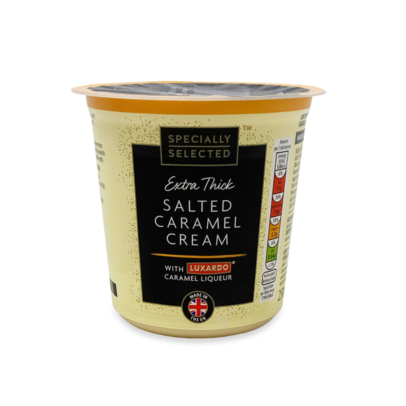 Specially Selected Extra Thick Cream - Salted Caramel 250ml