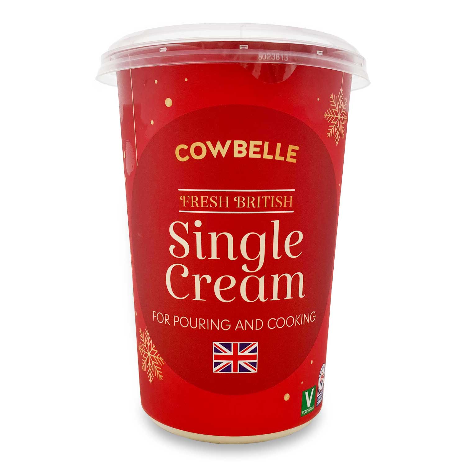 Cowbelle Fresh British Single Cream 600ml