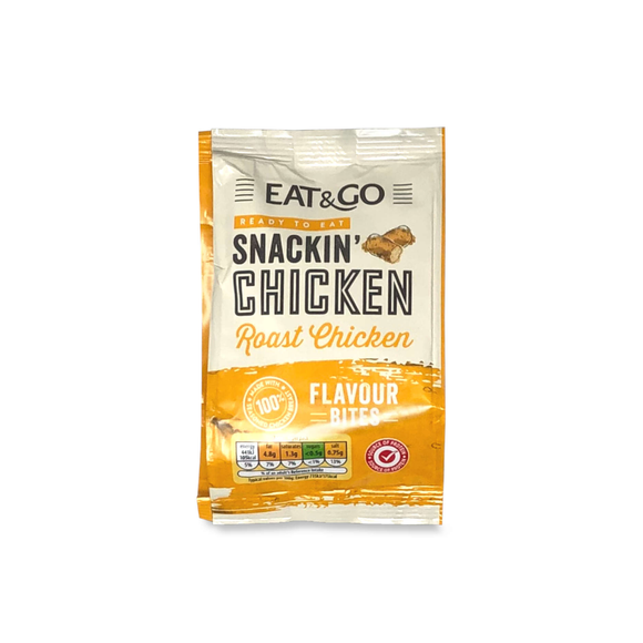 Eat & Go Ready To Eat Roast Chicken Flavour Snackin' Chicken 60g