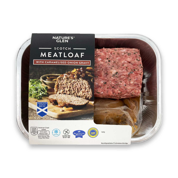 Nature's Glen Scotch Meatloaf With Caramelised Onion Gravy 470g