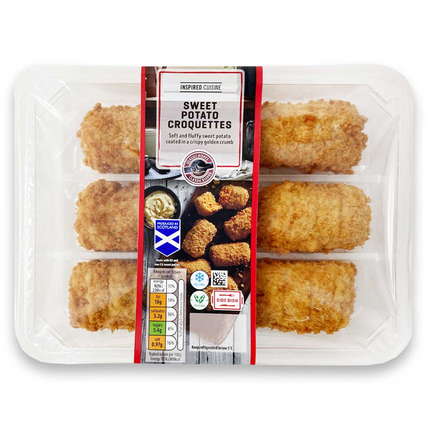 Inspired Cuisine Sweet Potato Croquettes 250g