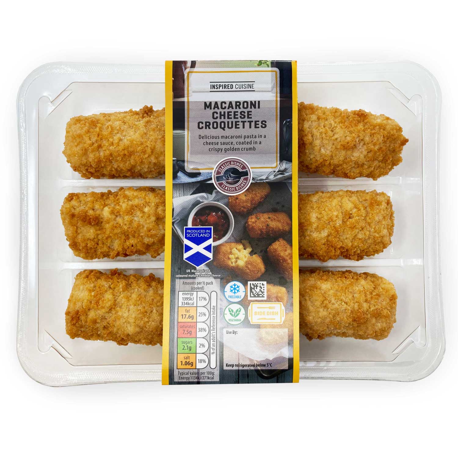 Inspired Cuisine Macaroni Cheese Croquettes 250g