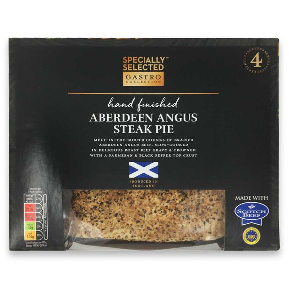 Specially Selected Aberdeen Angus Steak Pie 660g