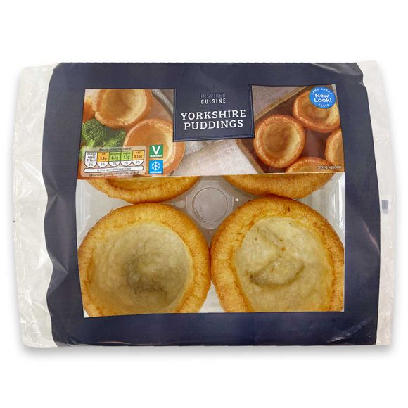 Inspired Cuisine Yorkshire Puddings 168g/4 Pack