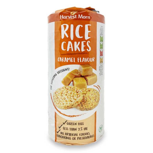 Harvest Morn Rice Cakes Caramel Flavour 175g