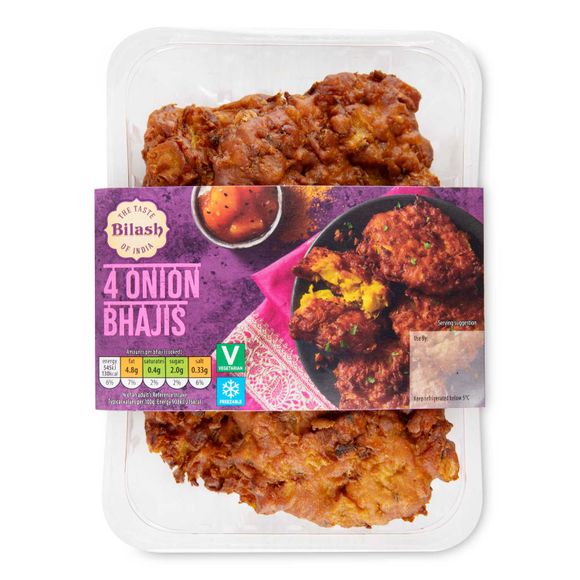 Bilash Onion Bhajis 240g/4 Pack