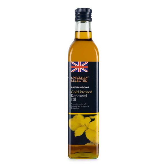 Specially Selected British Rapeseed Oil Cold Pressed 500ml