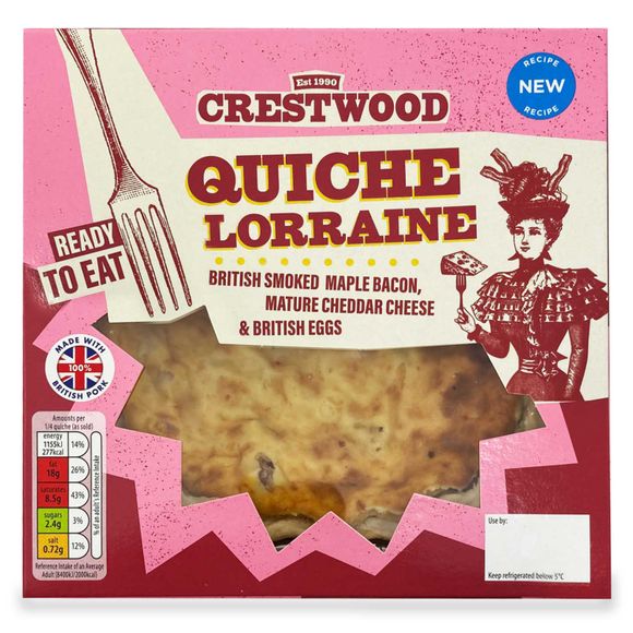 Crestwood Quiche Lorraine 400g