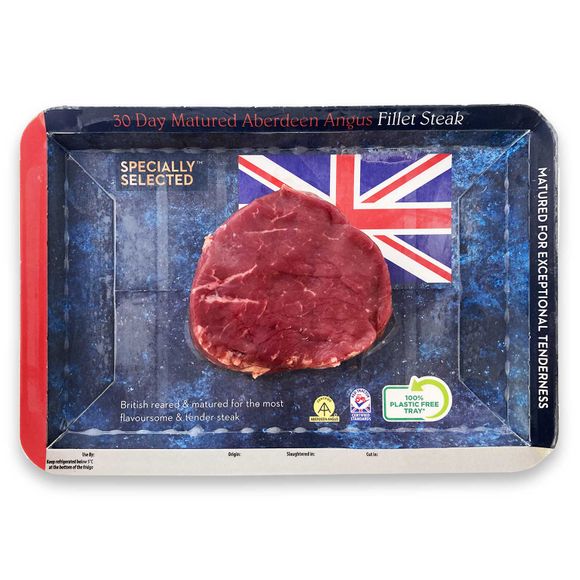 Specially Selected Aberdeen Angus Fillet Steak 170g