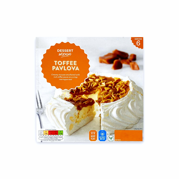 Dessert Menu Toffee Pavlova 302g