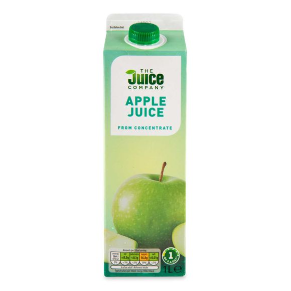 The Juice Company Apple Juice From Concentrate 1l