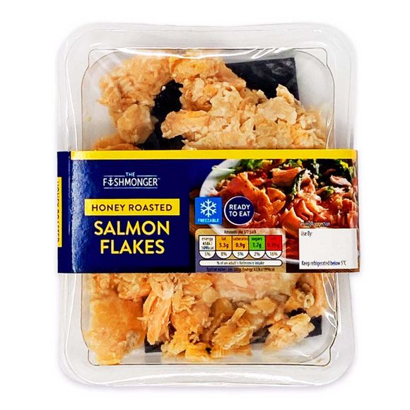 The Fishmonger Kiln Honey Roasted Salmon Flakes 110g