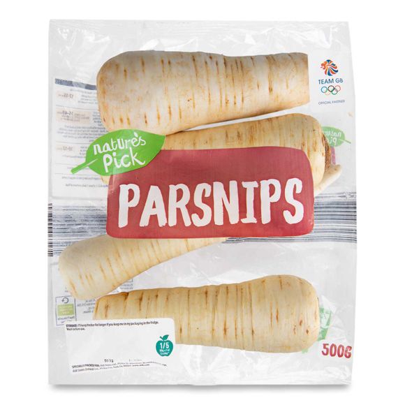 Nature's Pick Parsnips 500g