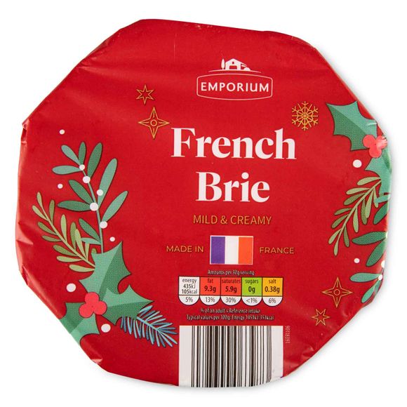 Emporium Mild & Creamy French Brie 500g