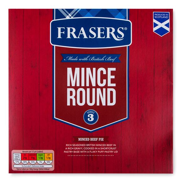 Frasers Minced Beef Pie 330g