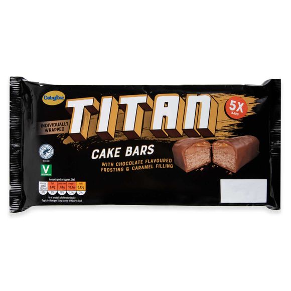 Dairyfine Titan Cake Bars 132g/5 Pack