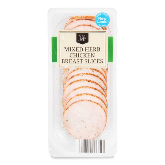 The Deli Mixed Herb Chicken Breast Slices 150g