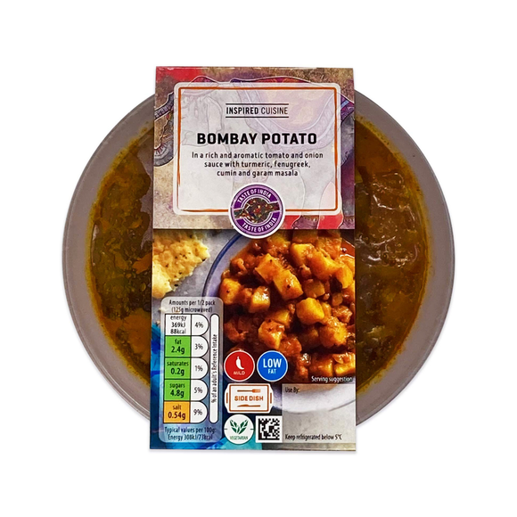 Inspired Cuisine Bombay Potato 250g