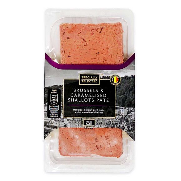 Specially Selected Brussels & Caramelised Shallots Pâté 170g