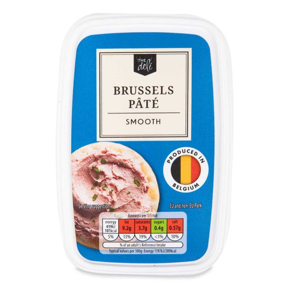 The Deli Smooth Brussels Pâté 175g