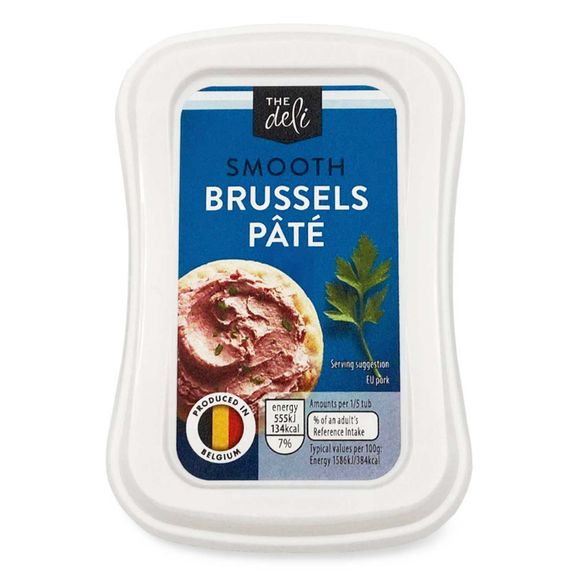 The Deli Smooth Brussels Pâté 175g