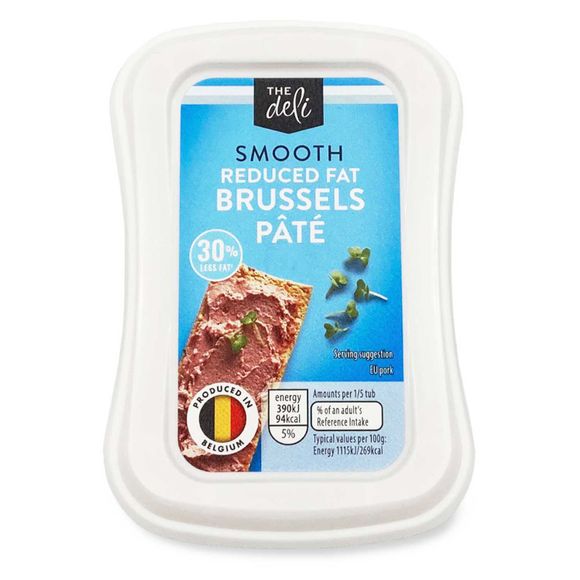 The Deli Smooth Reduced Fat Brussels Pâté 175g