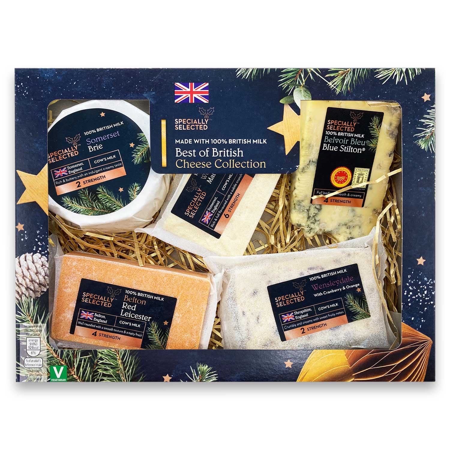 Specially Selected Best Of British Cheese Collection 565g