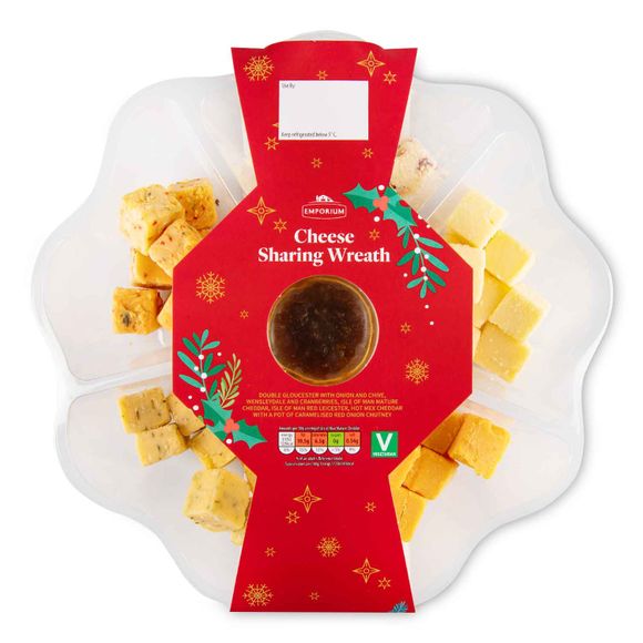 Emporium Christmas Cheese Platter 450g