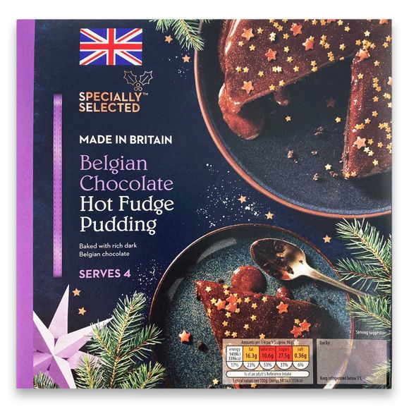 Specially Selected Belgian Chocolate Hot Fudge Pudding 385g