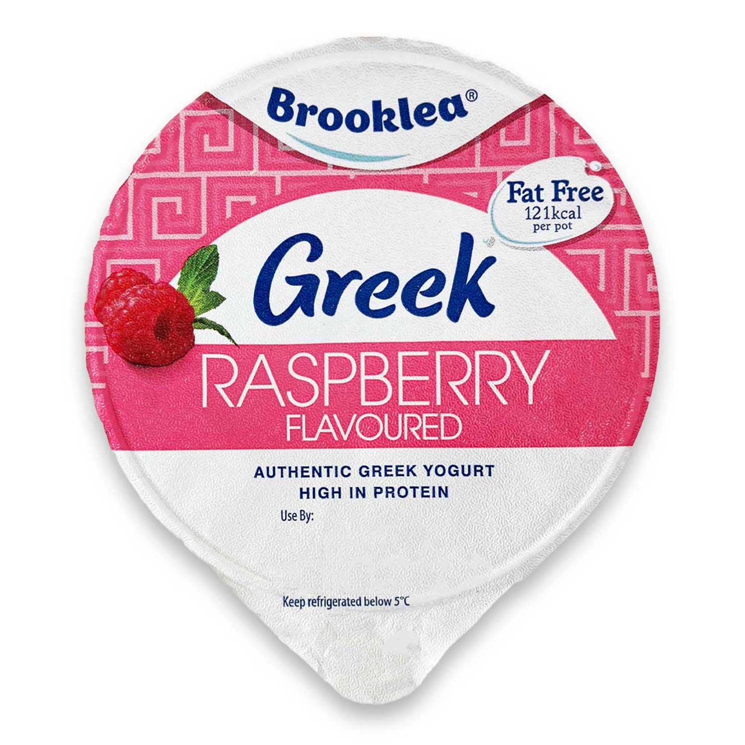 Brooklea Greek Raspberry Fat Free Yogurt 150g