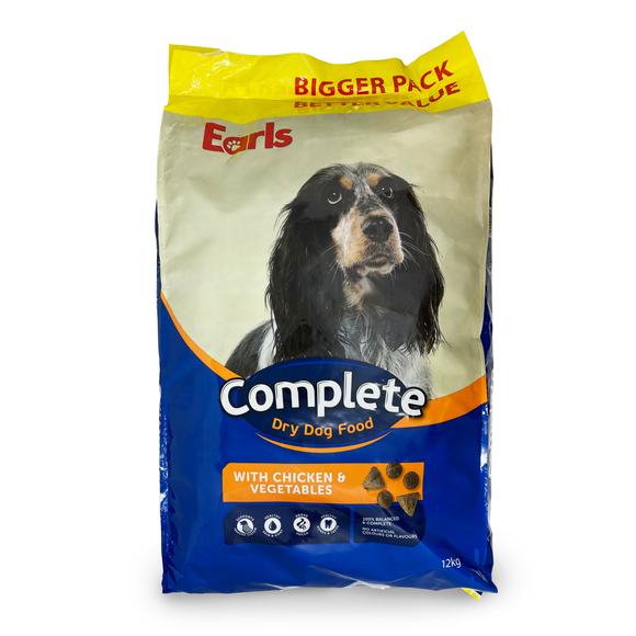 Earls Dry Dog Food - Chicken & Vegebtable 12kg