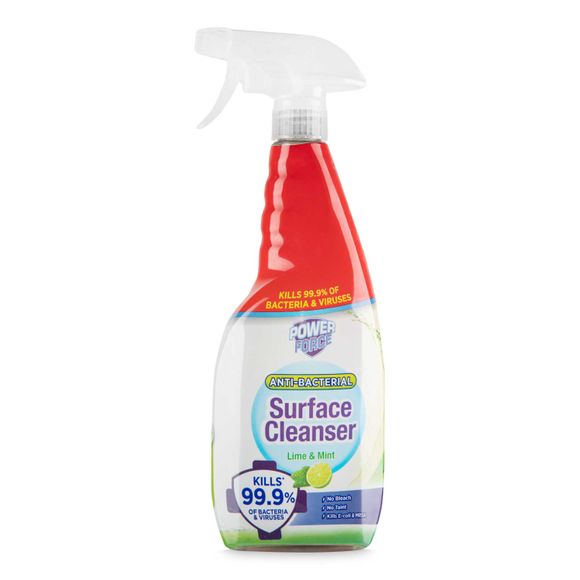 Powerforce Antibacterial Lime & Mint Surface Cleaner 750ml