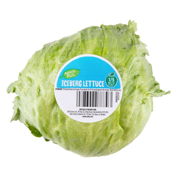 Nature's Pick Iceberg Lettuce Each