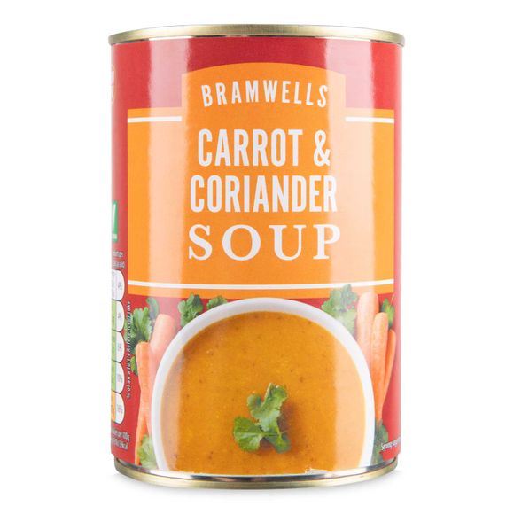 Bramwells Carrot & Coriander Soup 400g