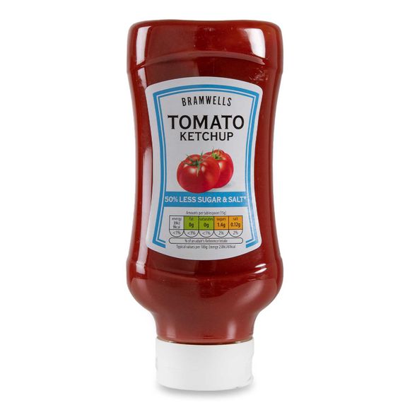 Bramwells Tomato Ketchup 50% Less Sugar 650g