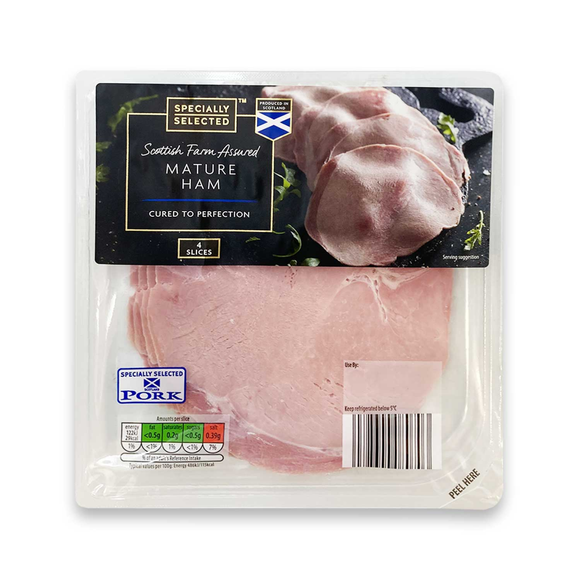 Specially Selected Farm Assured Mature Ham 100g